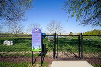 Bark park & pet walk areas